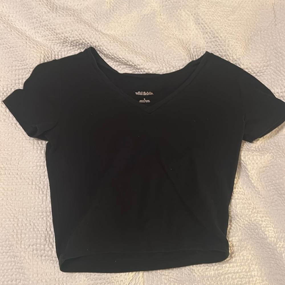 black tee